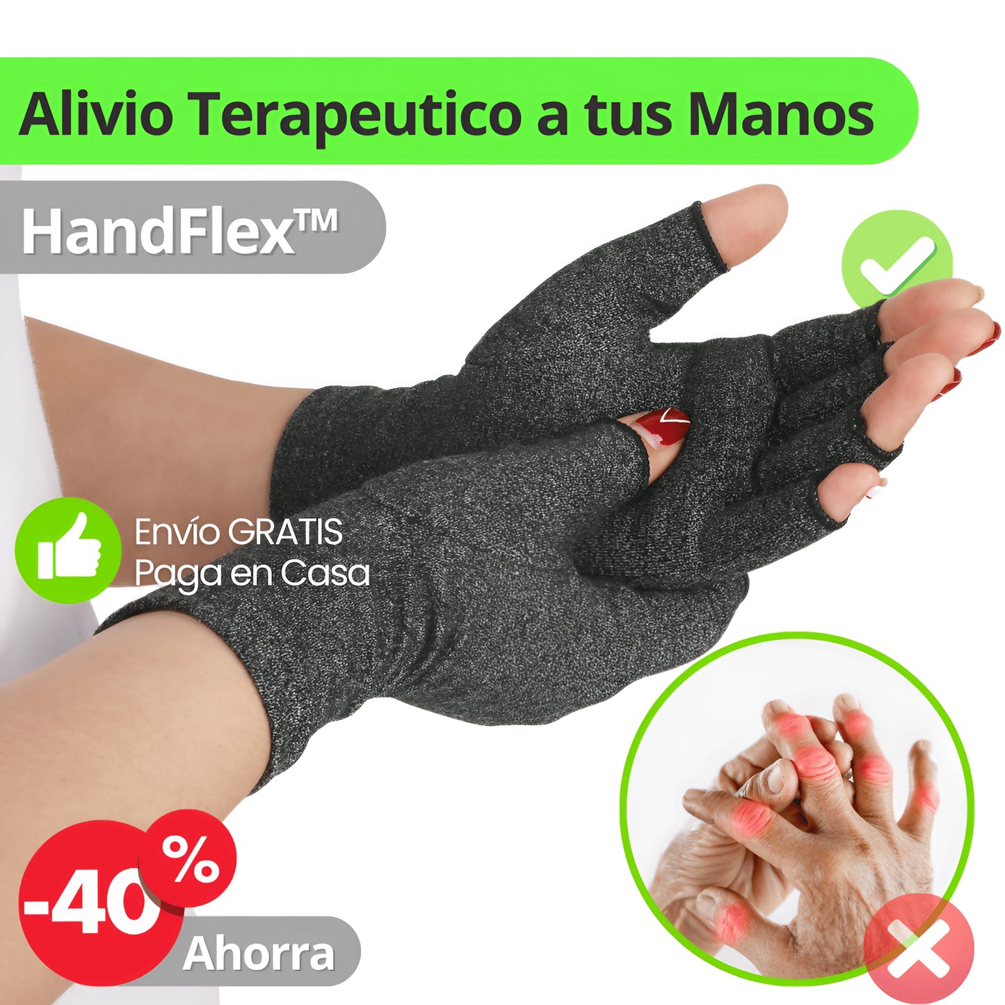 HandFlex™: Alivio Terapéutico al Dolor Articular